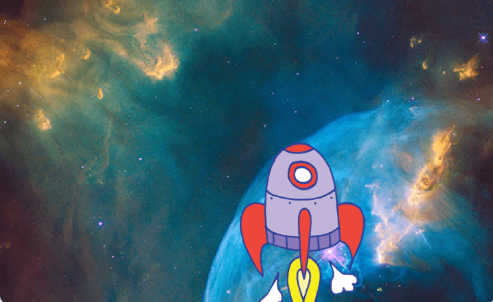 Rocket Launch Animation